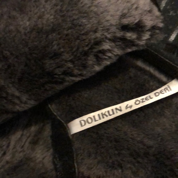 Designer shearling jacket - Picture 5 of 8